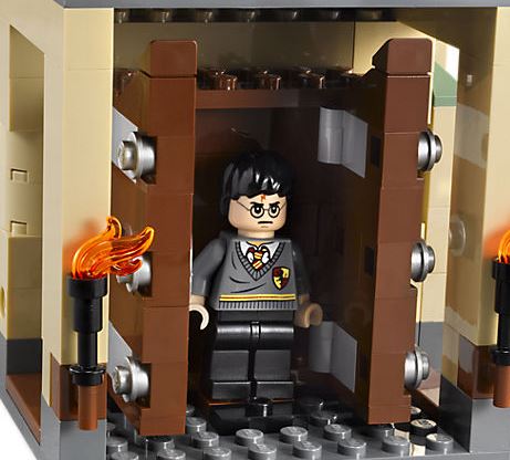 Harry minifigure in castle